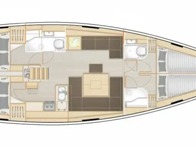 Pronajmout si Hanse Hanse 458 v Lavrio