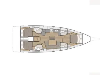 Pronájem lodi Rhodos lákavé ceny Oceanis 46.1