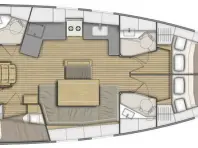 Bénéteau Oceanis 46.1 jednotlivci a charterové společnosti v Rhodos