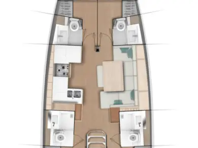 Pronájem jachty v Gouvia -Jeanneau Sun Odyssey 490 na Samboatu