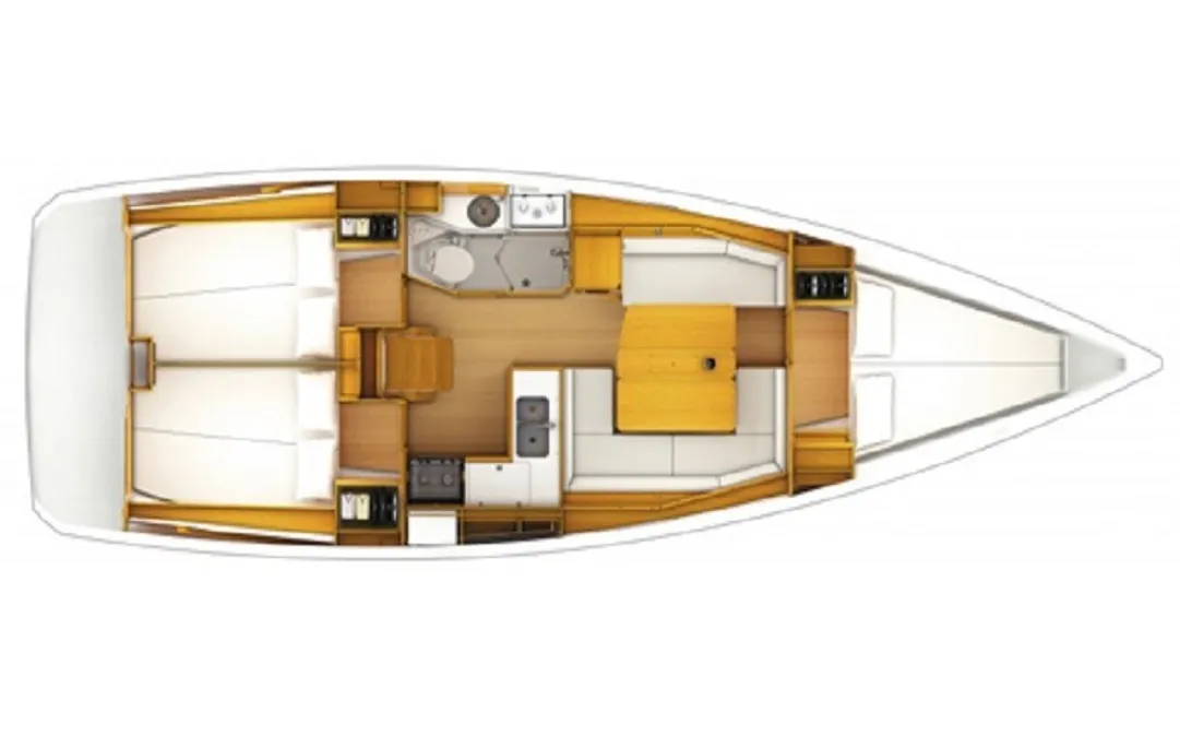 Pronájem Plachetnice v Sukošan -Jeanneau Sun Odyssey 379