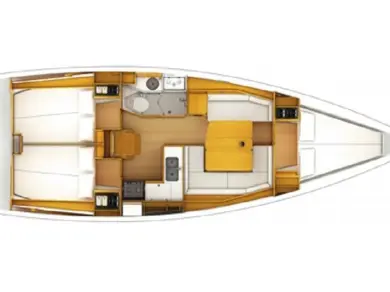 Pronájem Plachetnice v Sukošan -Jeanneau Sun Odyssey 379