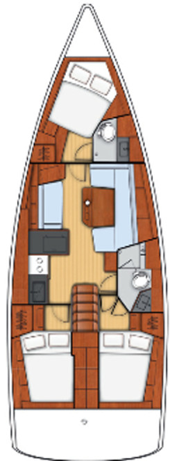 Pronájem jachty v Göcek  -Bénéteau Oceanis 41.1 na Samboatu