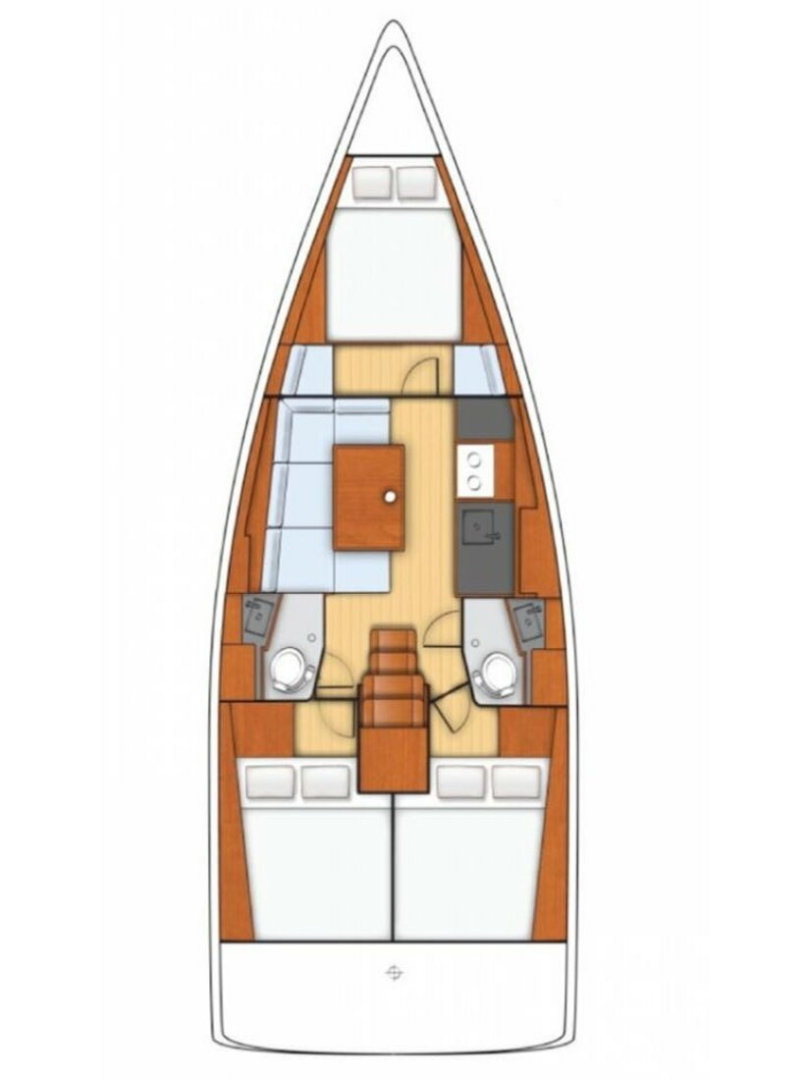Bénéteau Oceanis 38.1 jednotlivci a charterové společnosti v Zadar