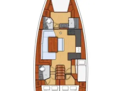 Pronájem Plachetnice v Split -Bénéteau Oceanis 48
