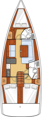 Bénéteau Oceanis 41 jednotlivci a charterové společnosti v Zadar