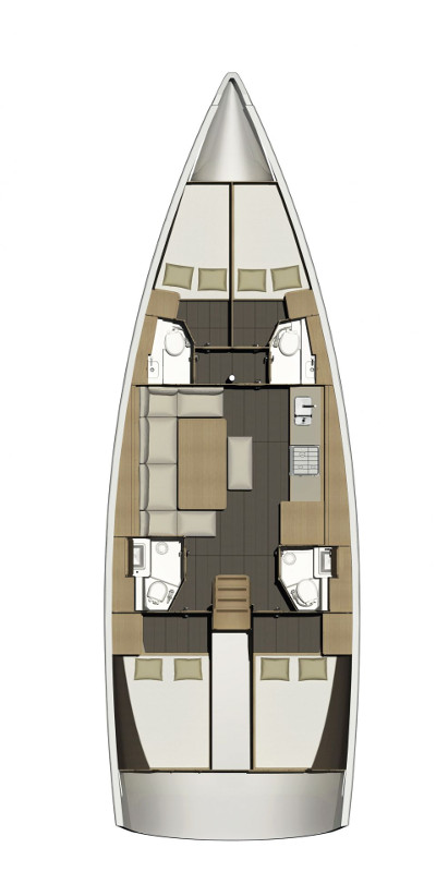 Pronájem lodi Dufour Dufour 460 Grand Large v Cecina na Samboatu