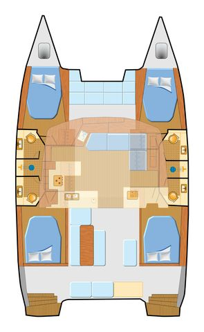 Pronájem lodi Fountaine Pajot Astrea 42 v Rogoznica na Samboatu