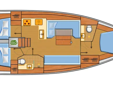 Pronajmout si Hanse Hanse 410 v Pula