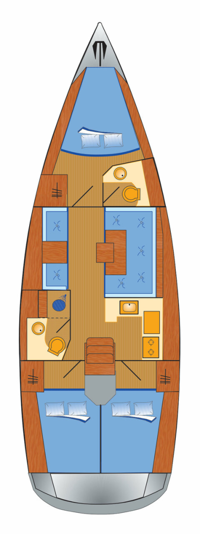 Pronajmout si Jeanneau Sun Odyssey 419 v Rogoznica
