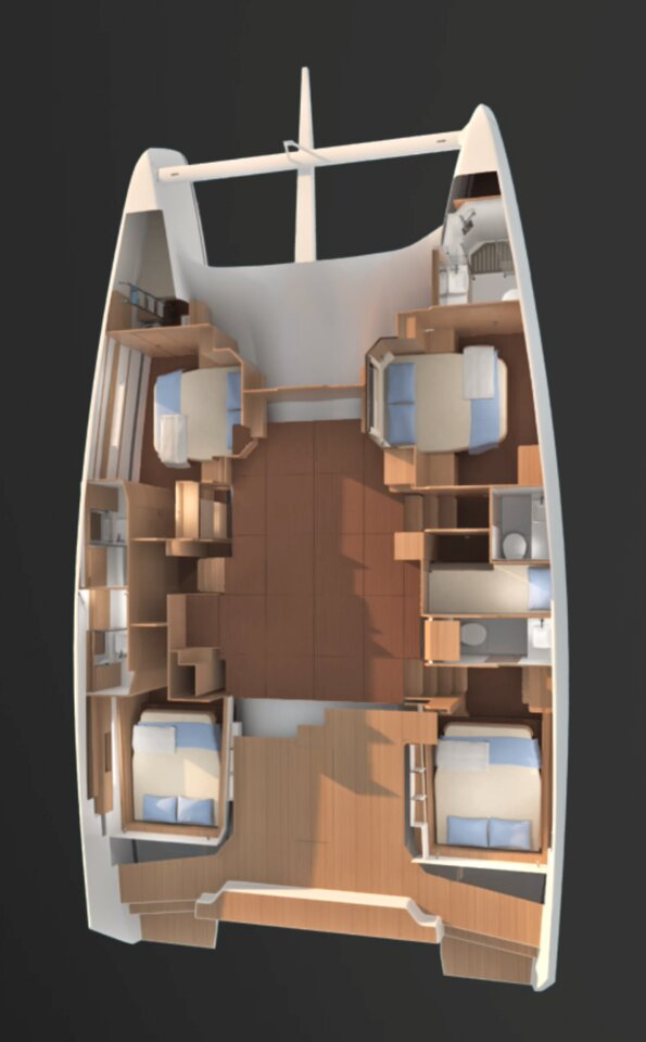 Pronájem lodi Dufour Dufour Catamarans 48 Sail v Lefkáda na Samboatu