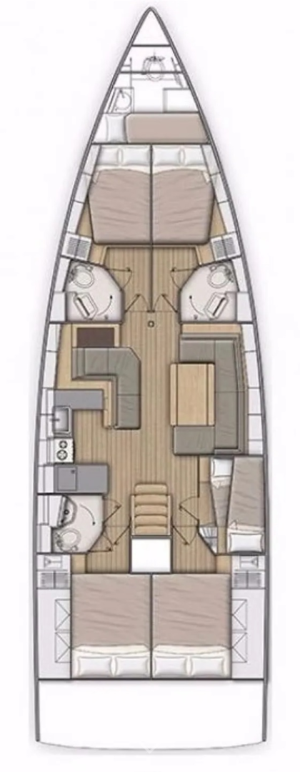 Pronájem lodi Bénéteau Oceanis 51.1 v Lefkáda na Samboatu