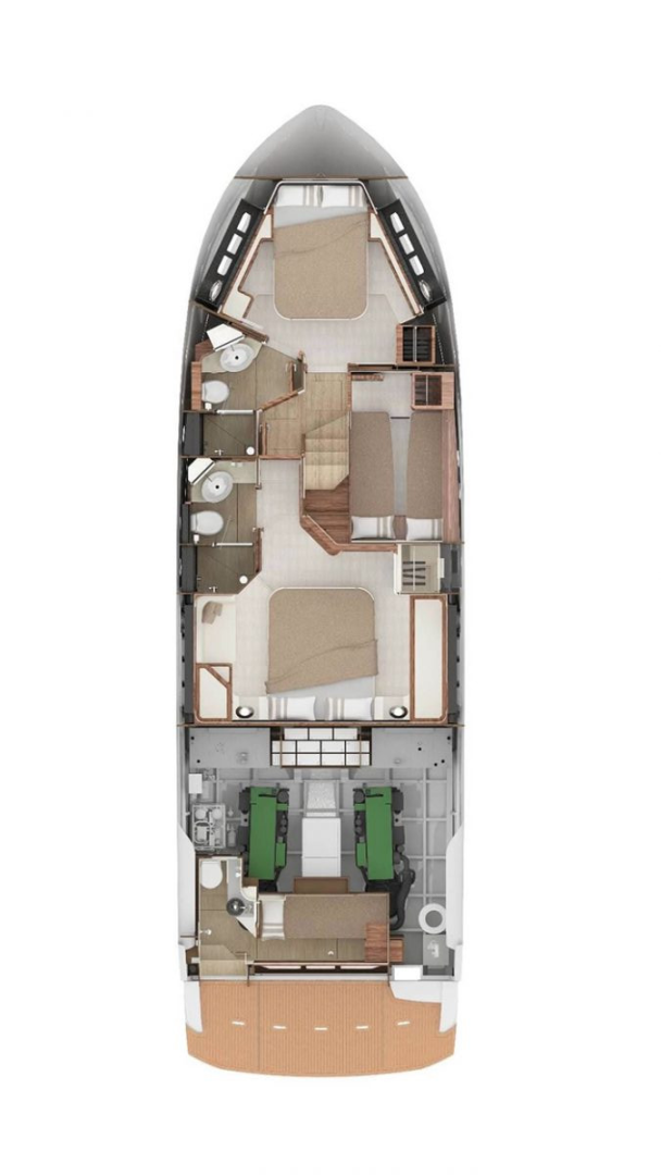 Absolute Yachts Absolute 50 Fly jednotlivci a charterové společnosti v Podstrana