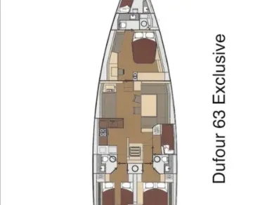 Pronájem lodi Primošten  lákavé ceny Dufour 63 Exclusive