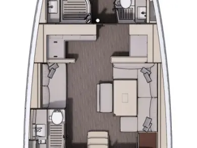 Pronájem lodi Trogir lákavé ceny Dufour 470