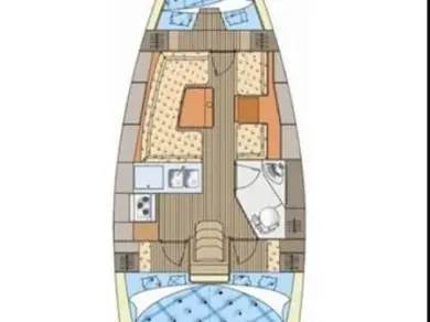 Pronájem lodi Elan Impression 344 v Mali Lošinj na Samboatu