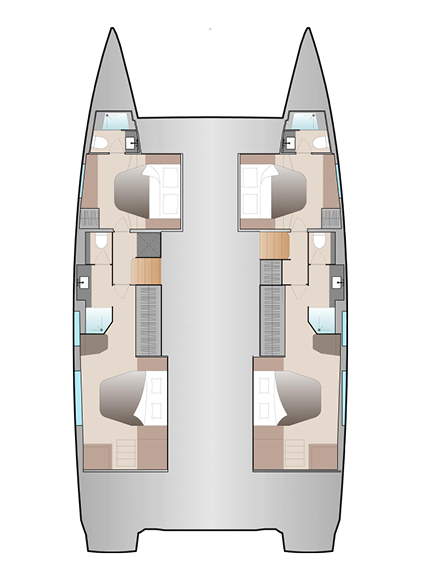 Pronajmout si Fountaine Pajot Aura 51 v Donji Seget