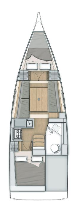 Pronájem Plachetnice v Pomer -Bénéteau Oceanis 30.1