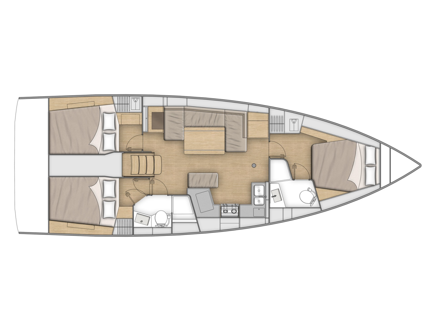 Bénéteau Oceanis 40.1 jednotlivci a charterové společnosti v Pomer