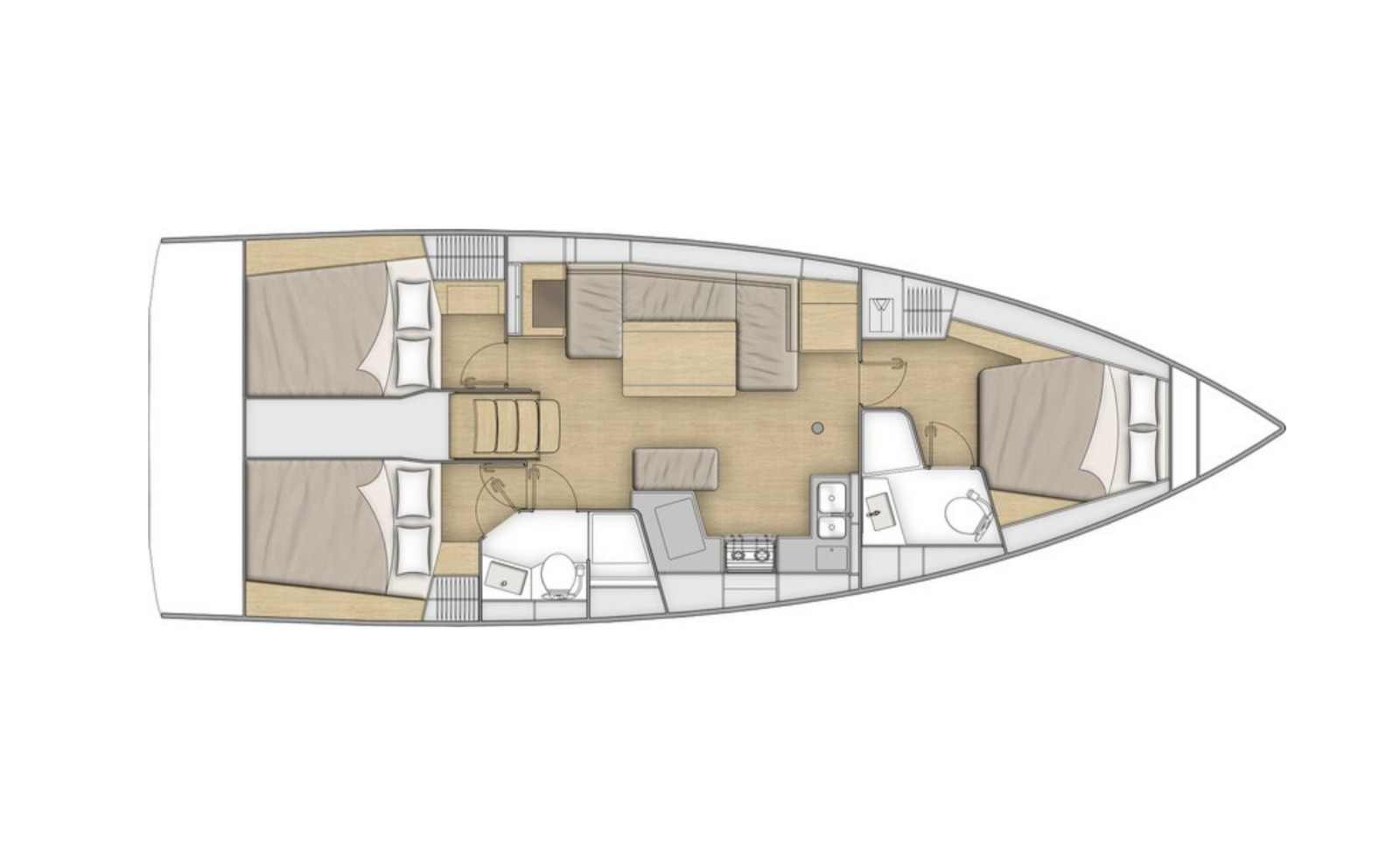Pronájem jachty v Pomer -Bénéteau Oceanis 40.1 na Samboatu