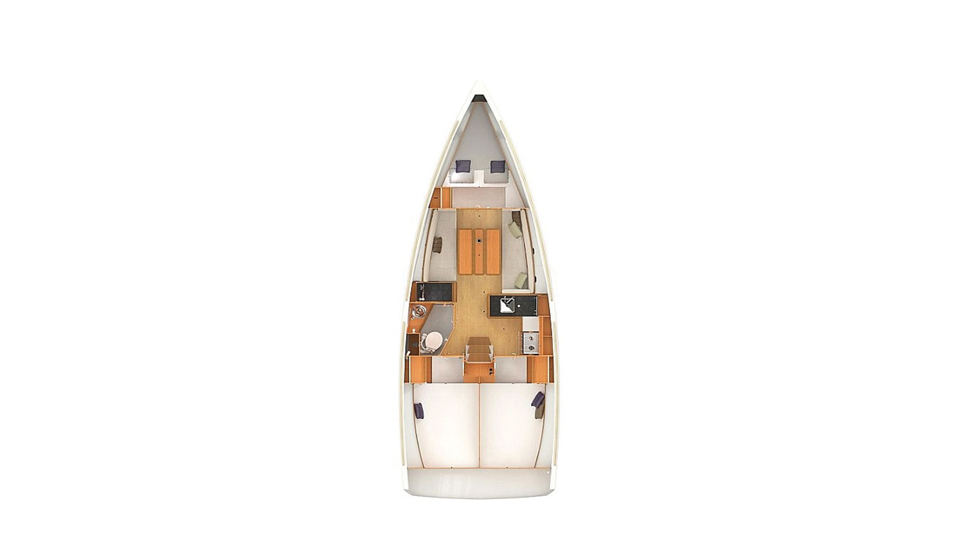 Pronájem lodi Gouvia lákavé ceny Sun Odyssey 349