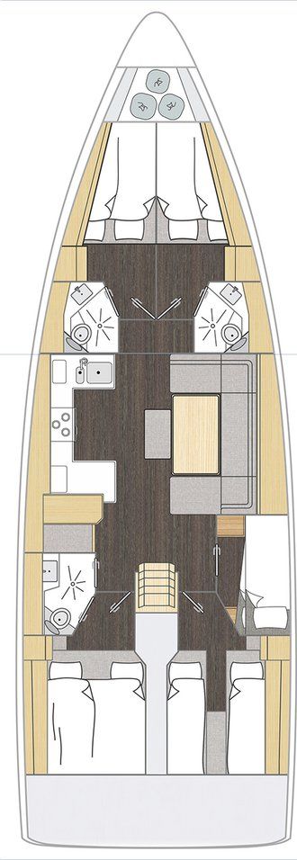 Pronájem lodi Bavaria Bavaria C46 v Punat na Samboatu