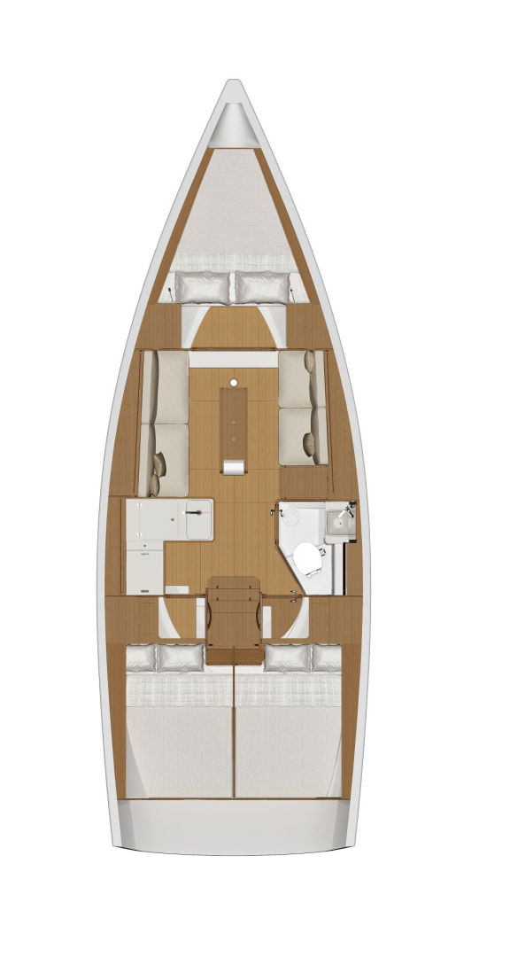 Pronájem jachty v Punat -Dufour Dufour 360 Grand Large na Samboatu
