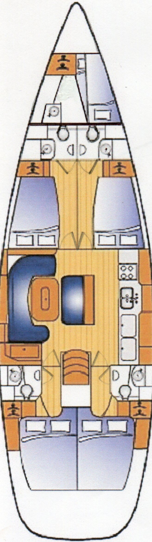 Pronájem jachty v Pula -Bénéteau Beneteau 50 na Samboatu