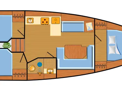 Pronájem lodi Palma de Mallorca lákavé ceny Bavaria C38