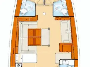 Bénéteau Oceanis 54 jednotlivci a charterové společnosti v Salamína