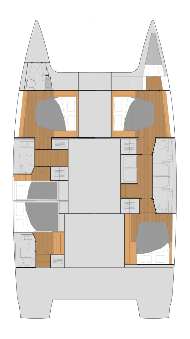 Pronájem lodi Fountaine Pajot Tanna 47 v Fethiye na Samboatu