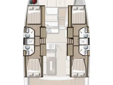 Pronájem lodi Bali Bali 4.2 v Pirovac na Samboatu
