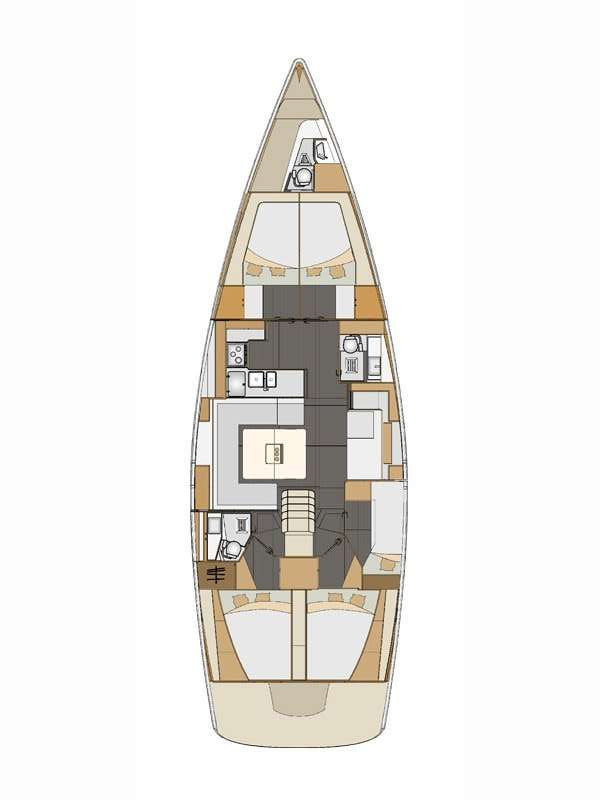 Pronájem lodi Elan Impression 50 v Šibenik  na Samboatu