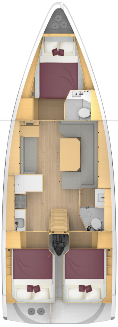 Pronájem lodi Bavaria Bavaria C42 v Göcek  na Samboatu