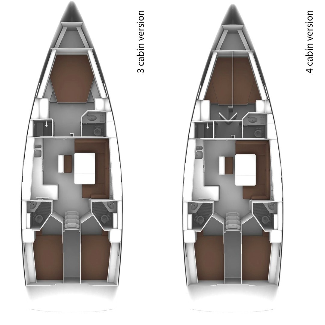 Bavaria Cruiser 46 jednotlivci a charterové společnosti v Fethiye