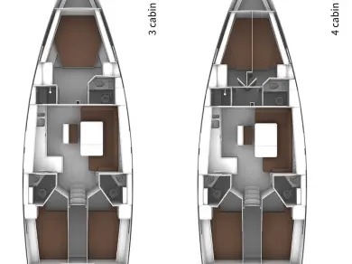 Pronájem jachty v Fethiye -Bavaria Cruiser 46 na Samboatu