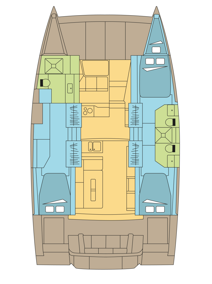 Pronájem lodi Marsh Harbour lákavé ceny Bali 4.2