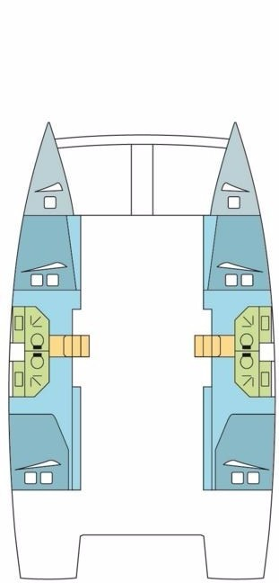 Pronájem Katamarán v Bas du Fort -Bali Bali 4.3