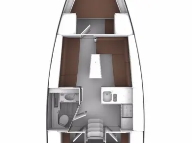 Pronájem lodi Zaton lákavé ceny Cruiser 37