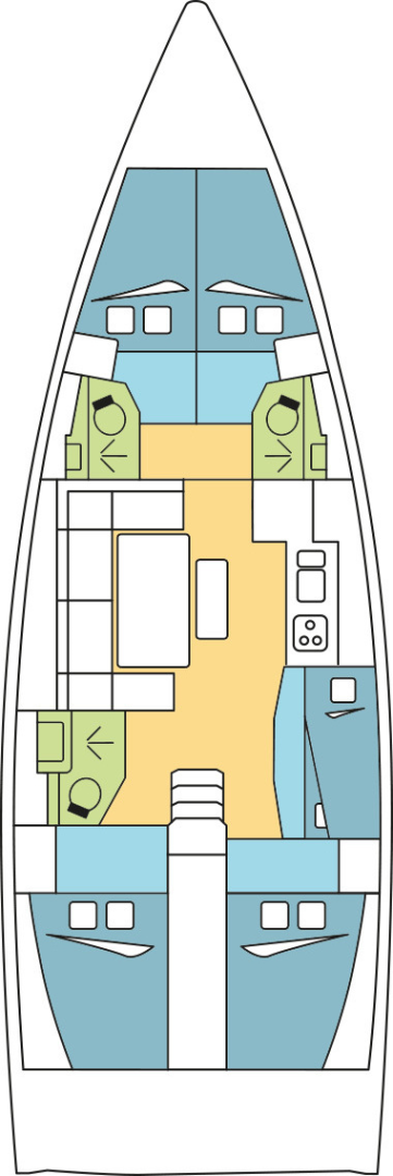Pronájem lodi Dufour Dufour 460 Grand Large v Le Marin na Samboatu