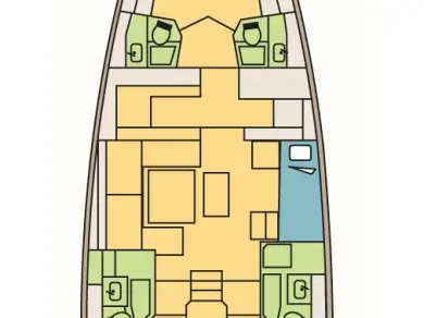 Dufour Dufour 530 jednotlivci a charterové společnosti v Olbia