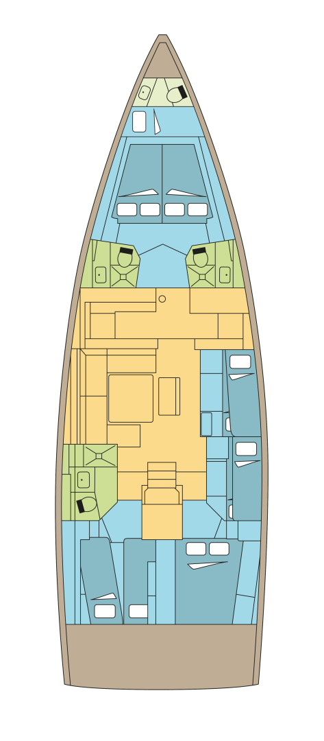 Pronajmout si Dufour Dufour 530 v Furnari