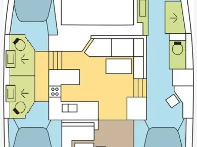 Pronájem jachty v Alimos -Fountaine Pajot Astrea 42 na Samboatu