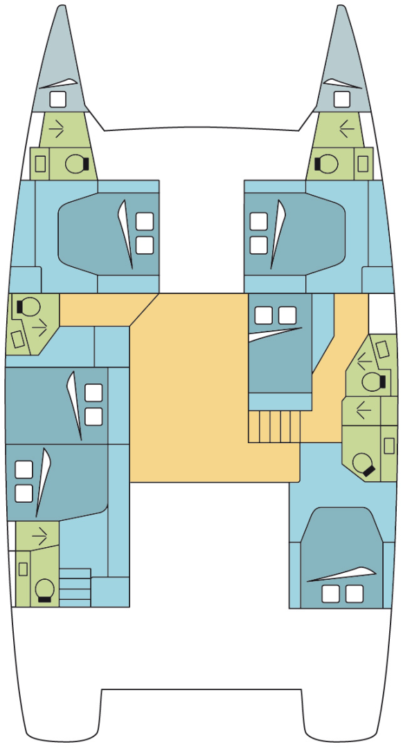 Pronajmout si Fountaine Pajot Saba 50 v Mai Khao