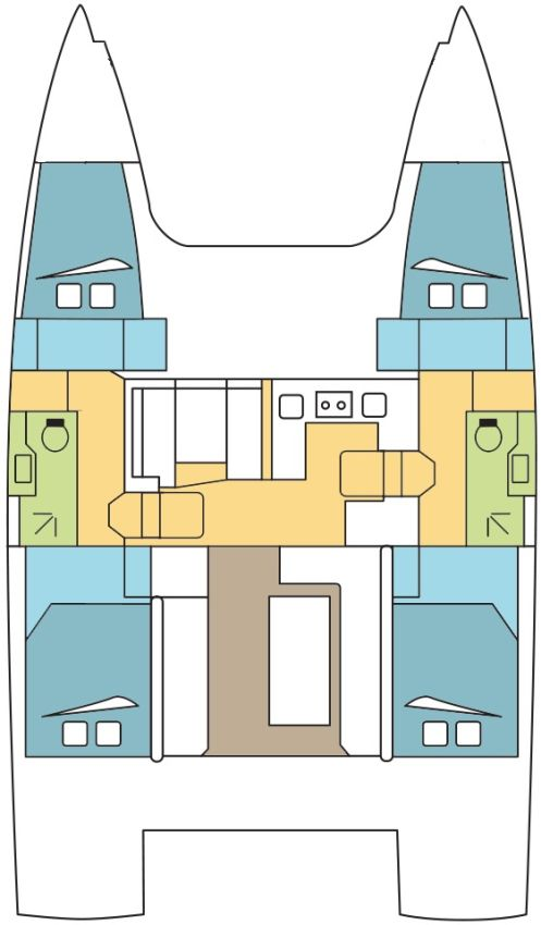 Pronájem lodi Nautitech Nautitech 40 v Airlie Beach na Samboatu