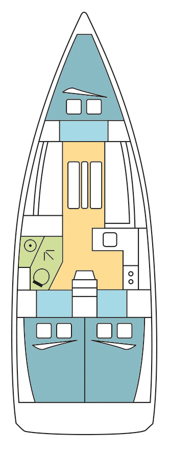Pronajmout si Jeanneau Sun Odyssey 349 v Zaton