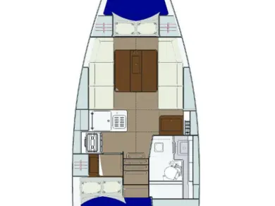 Pronajmout si Dufour Dufour 310 v Primošten 