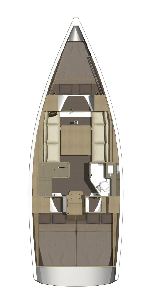 Pronájem Plachetnice v Primošten  -Dufour Dufour 350 Grand Large