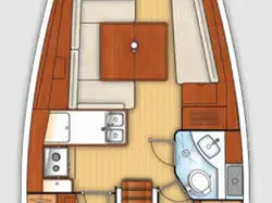 Pronajmout si Bénéteau Oceanis 37 v Paros (ostrov)