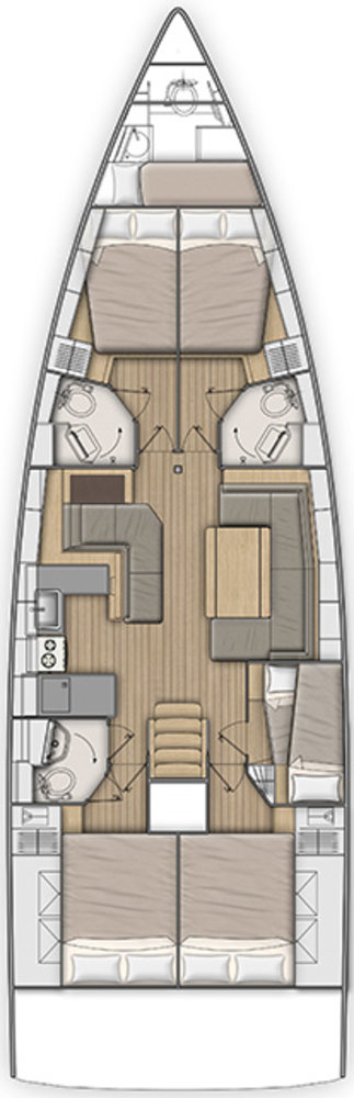 Pronájem jachty v Lavrio -Bénéteau Oceanis 51.1 na Samboatu
